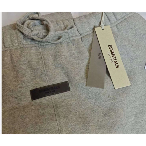Fear Of God Essentials Dark Oatmeal Joggers XS Oversized NWT Ships Same Biz Day - Picture 7 of 11